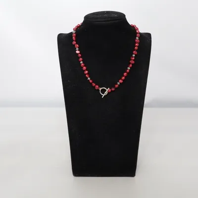 Necklace (Red) from Våga Unknown metal