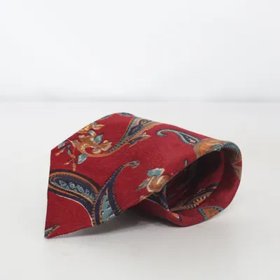 Cravate (Rouge, Multicolore) de Giovanni Rossi Soie