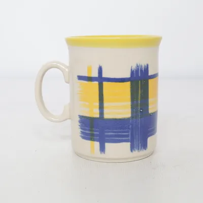 Mug (White, Yellow, Blue) from Eit England