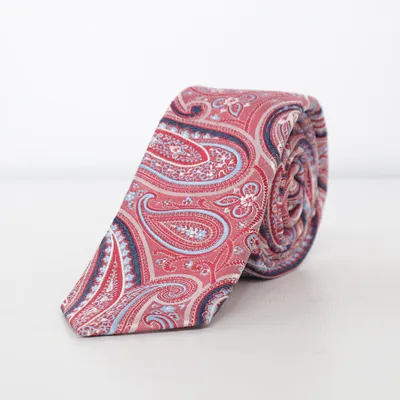 Tie (Red, Blue, Multicolored) from Atlas Design Silk