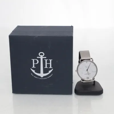 Armbandsur (Silverfärgad, Vit) från Paul Hewitt
