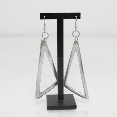 Örhängen (Silverfärgad) Okänd metall