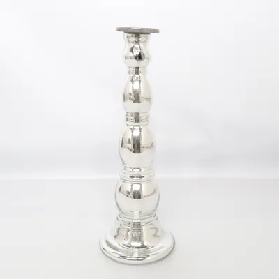 Ljusstake (Silverfärgad) från IKEA