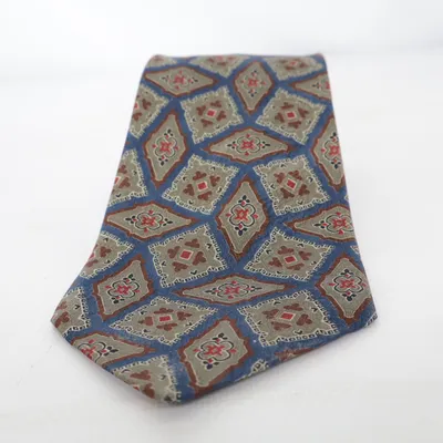 Tie (Blue, Gray, Brown) from Atwardson Silk