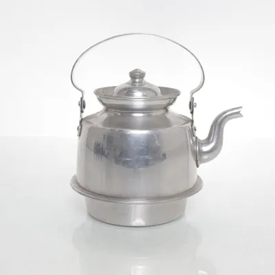 Kaffepanna (Silverfärgad)