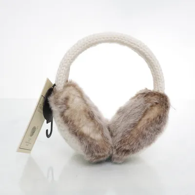 Öronmuffar (Vit, Beige) från Aran Tradition