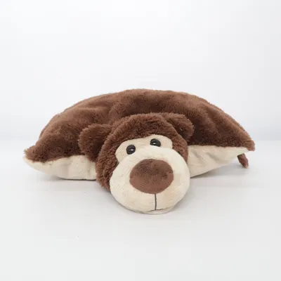 Coussin décoratif (Marron, Beige) de Big Nose Buddies Polyester
