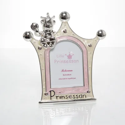Ramme (Sølv, Pink, Beige) fra Prinsessan
