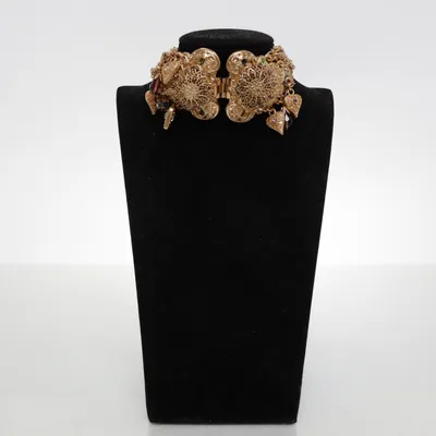 Choker (Guldfärgad) Okänd metall