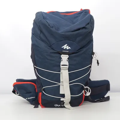 Campingryggsäck (Blå, Röd, Vit) från Quechua Elastan, Polyester
