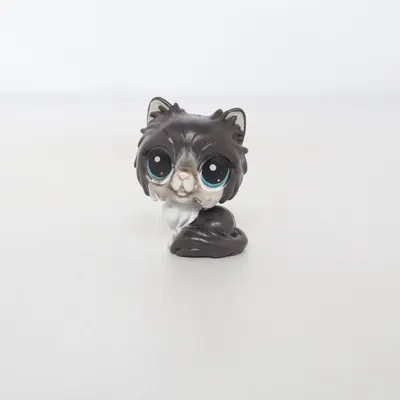 Legetøjsfigur (Sort, Grå) fra Littlest Pet Shop
