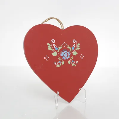 Väggdekoration (Röd, Flerfärgad)