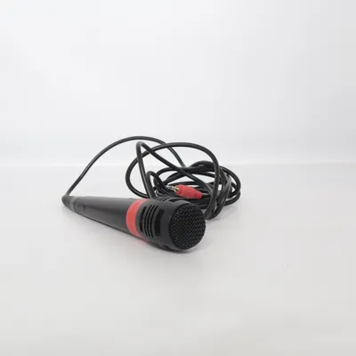 Mikrofon (Svart, Röd) från Singstar