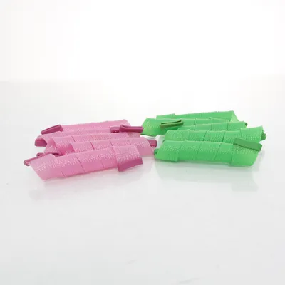Haarrollers (Groen, Lila)