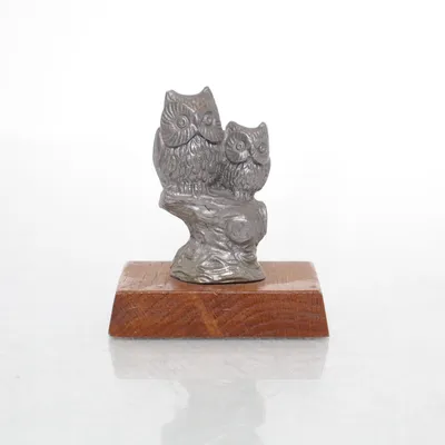 Figurin (Grå, Brun) Tenn