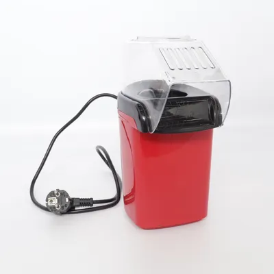 Popcornmaskin (Röd, Transparent, Svart) från Voltage