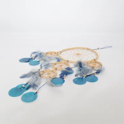 Attrape-rêves (Bleu, Beige, Gris)