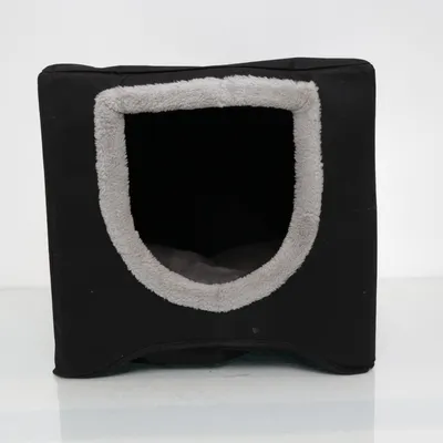 Husdjurssäng (Svart)