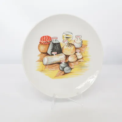 Assiett (Vit, Flerfärgad) från Pillivuyt