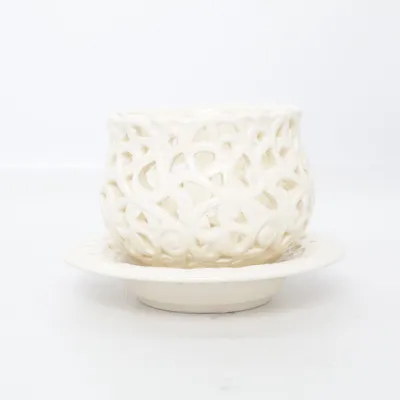 Bougeoir (Beige) de Xenia