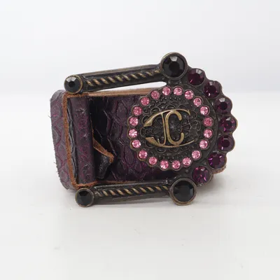 Belt (Purple, Pink) from Juicy Couture Leather