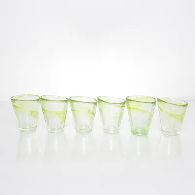 Drinking glass (Green) from Kosta Boda