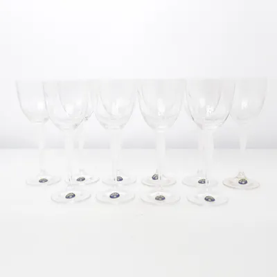 Wine glass (Transparent) from Bohemia