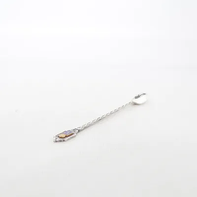 Drinkskedar (Silverfärgad, Blå) från Alp Nysilver