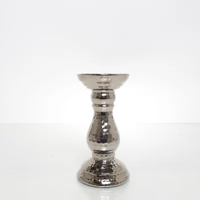 Ljusstake (Silverfärgad)