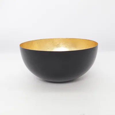 Skål (Sort, Guld)
