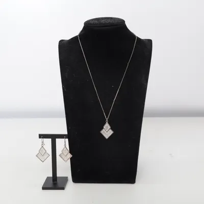 Parure de bijoux (Argent) Métal inconnu