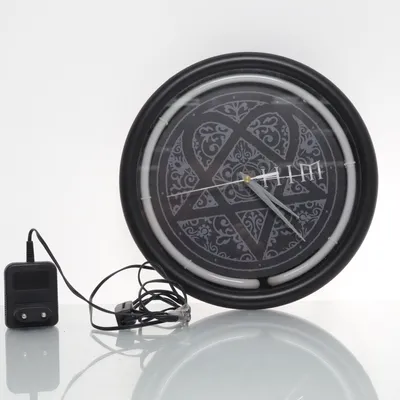 Wall clock (Black, Multicolored) from HIM