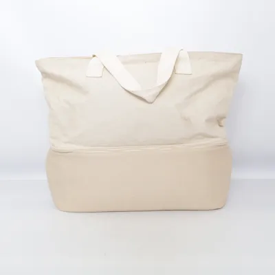 Weekendbag (Beige) från H&M Home Bomull, Polyester