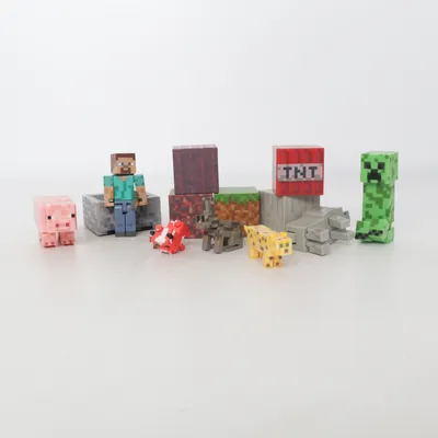 Legetøjsfigur (Flerfarvet) fra Minecraft