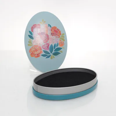 Ask (Turkos, Flerfärgad) från Fossil