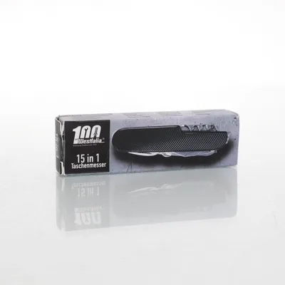 Pocket knife (Black, Silver) from Westfalia