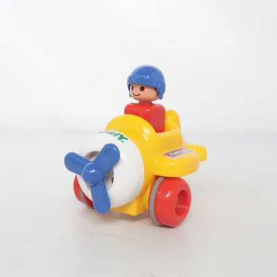 Speelgoed vliegtuig (Push'n Go) van Tomy