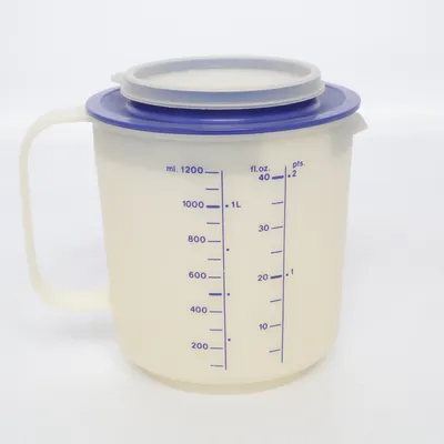 Maatbeker (Wit, Blauw) van Tupperware