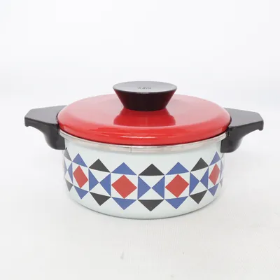 Casserole en fonte (Rouge, Bleu, Blanc) de Ásta
