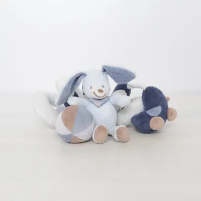 Jouet pour bébé (Bleu, Gris) de Nattou