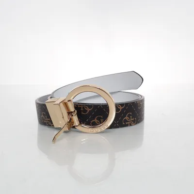 Bälte (Brun, Guldfärgad) från Guess