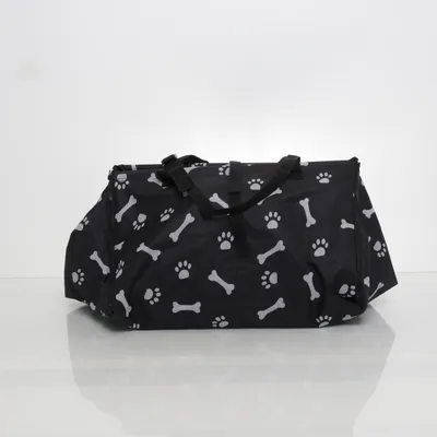 Dog bag (Black, White) from Zoofari Polyester
