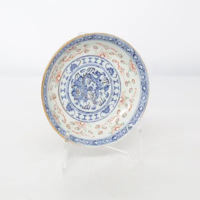 Petite assiette (Blanc, Bleu, Multicolore)