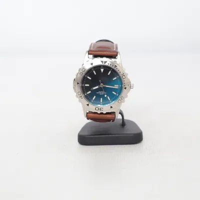 Armbåndsur (Brun, Blå, Sølv) fra Fossil