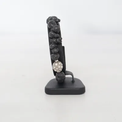 Bracelet (Black, Silver) from Våga Unknown metal