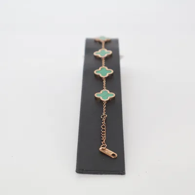 Bracelet (Vert, Or) de K18 Acier inoxydable