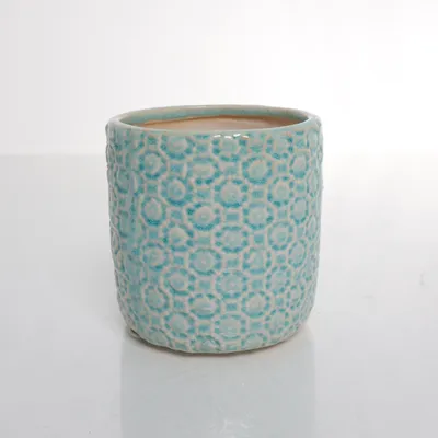 Bloempot (Turquoise)
