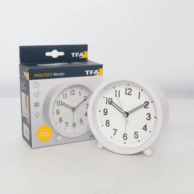 Horloge de table (Blanc) de TFA Dostmann
