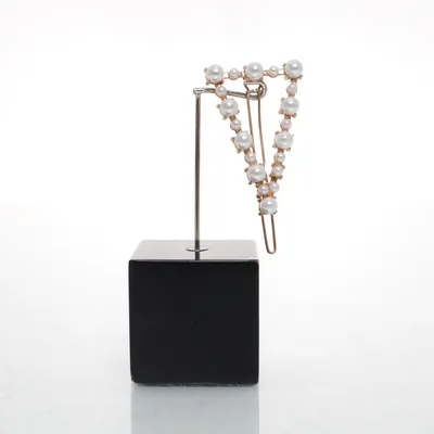 Broche (Goud, Wit) Onbekend materiaal