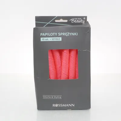Hårspolar (Röd) från Rossmann